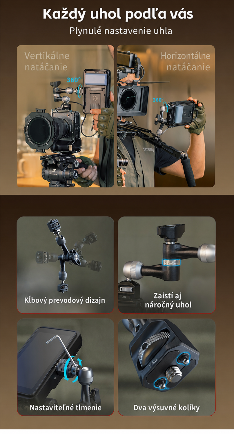 SmallRig Support Kit for Vertical Shooting 6316 – slovenská infografika 8