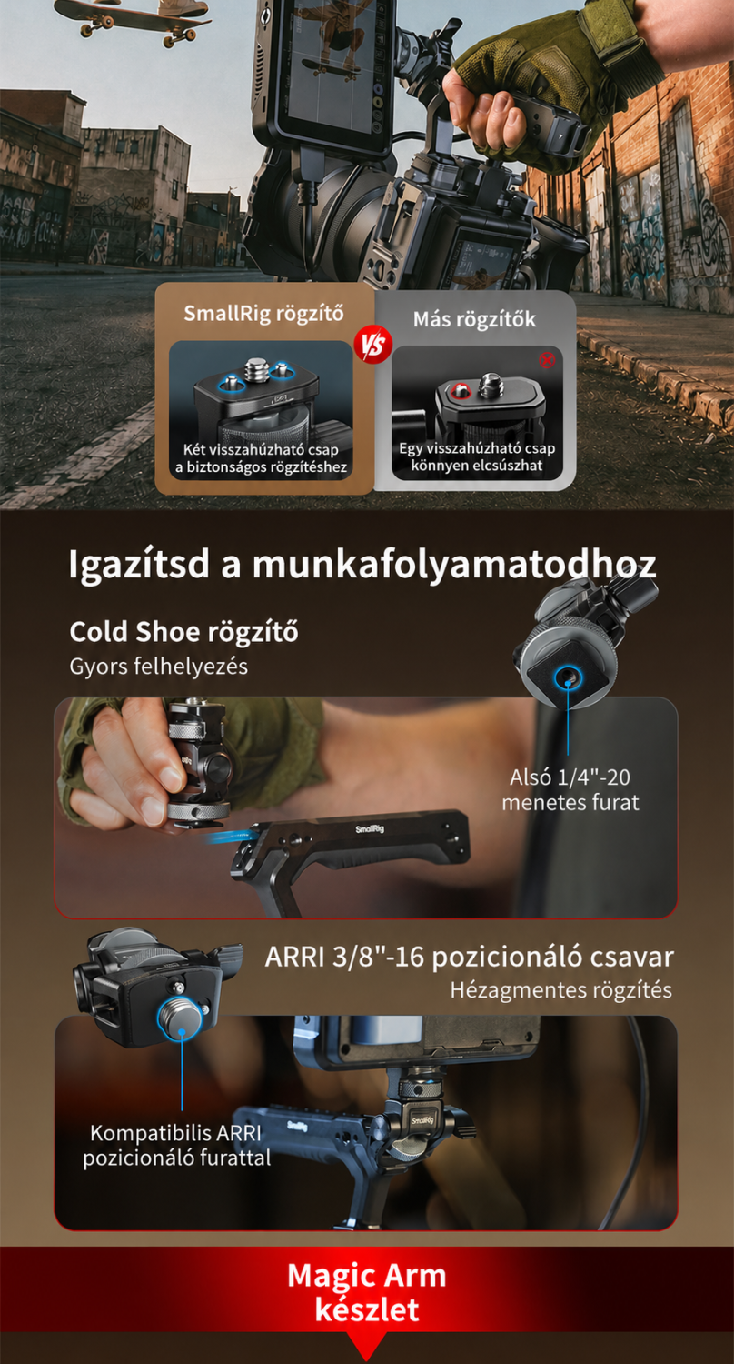 SmallRig Support Kit for Vertical Shooting 6316 – magyar infografika 7