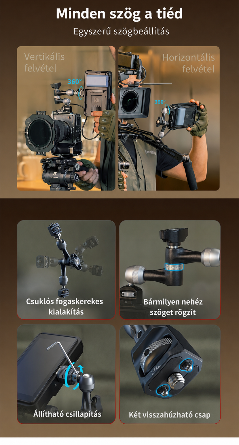 SmallRig Support Kit for Vertical Shooting 6316 – magyar infografika 8