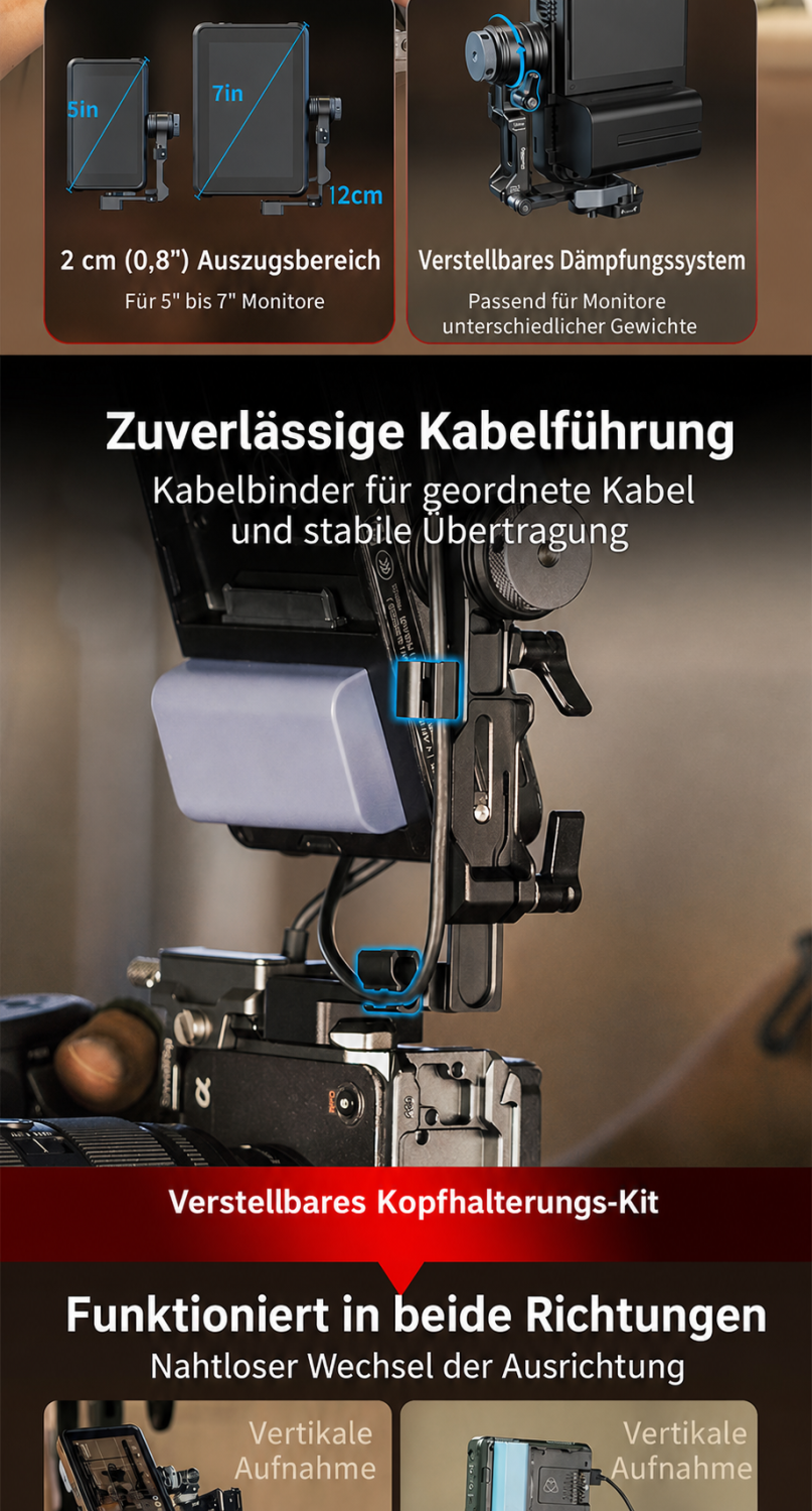 SmallRig Support Kit for Vertical Shooting 6316 – deutsche Infografik 5
