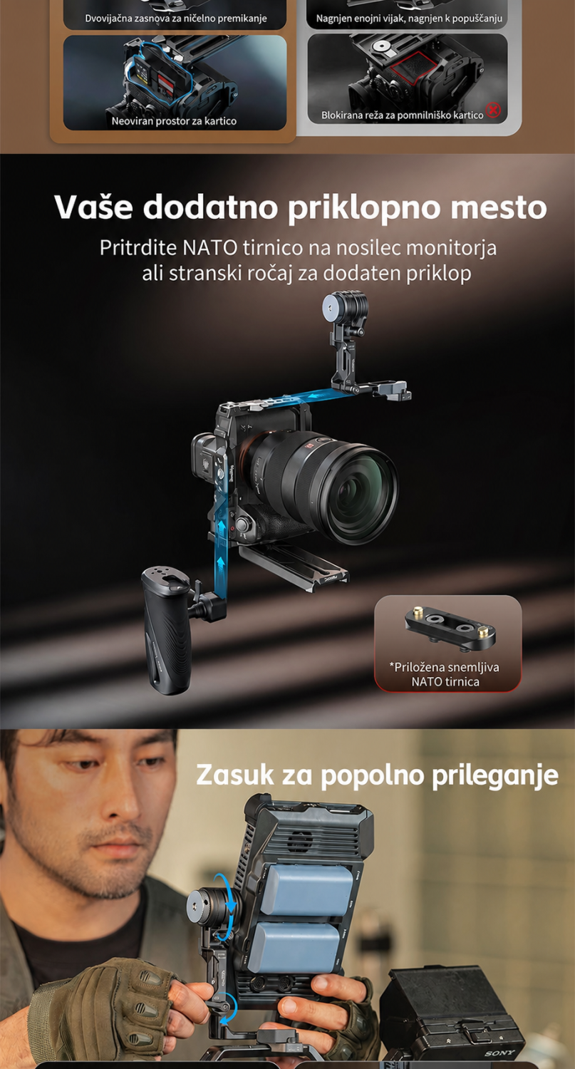 SmallRig Support Kit for Vertical Shooting 6316 – slovenska infografika 4