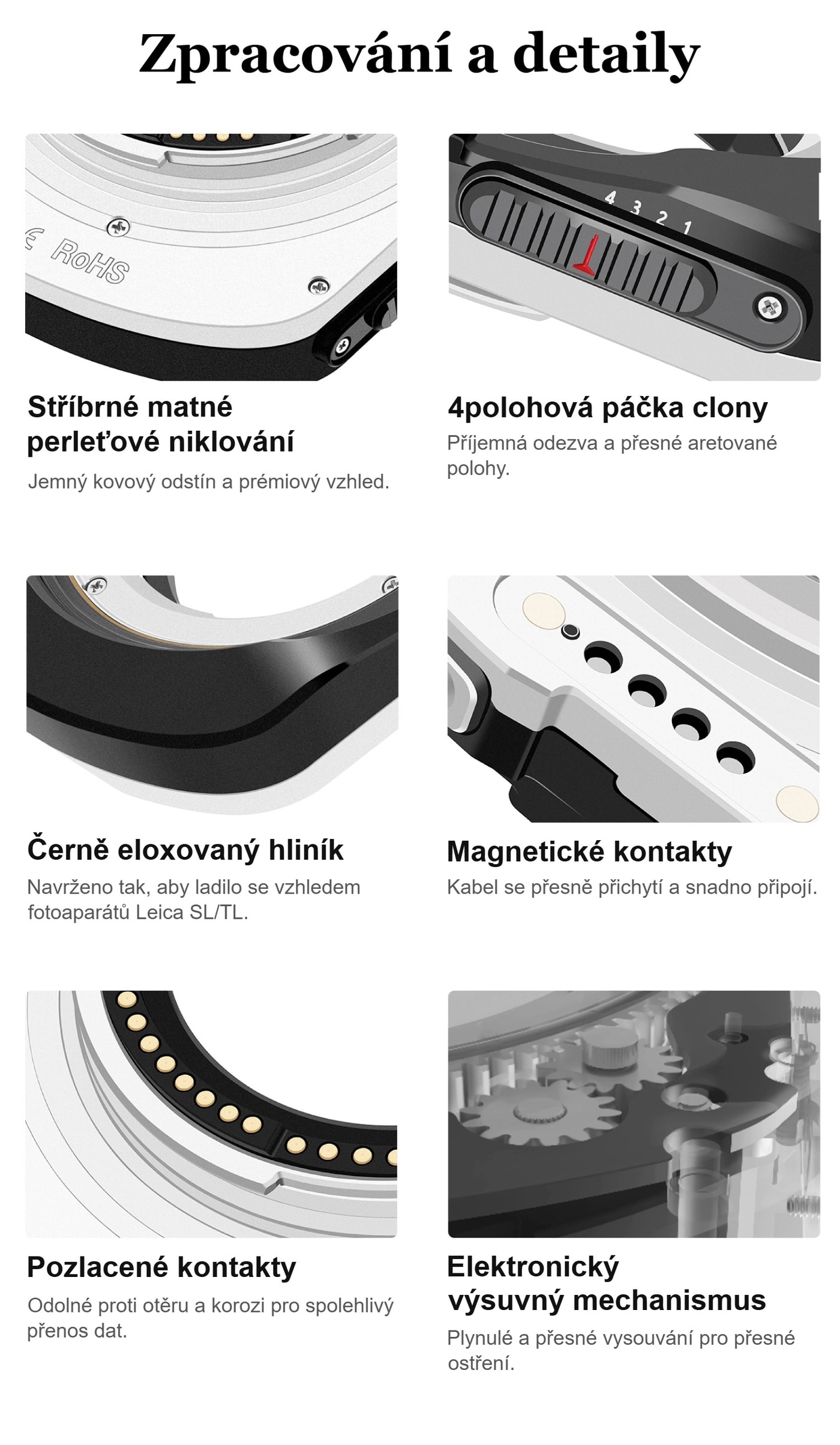 Megadap M2RF – Zpracování a detaily