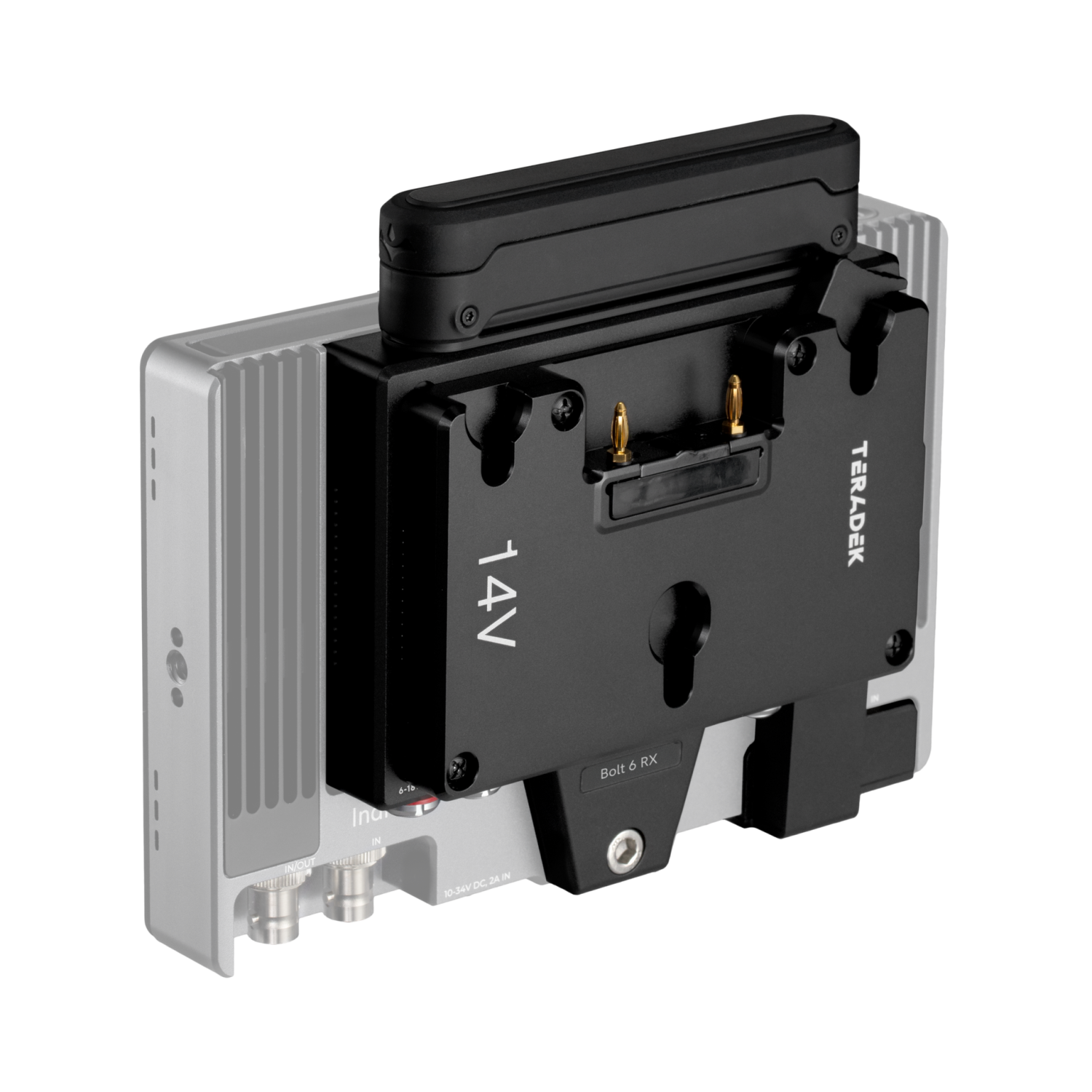 Teradek Bolt 6 Monitor Module 750 RX Gold Mount 10-2199-G7I
