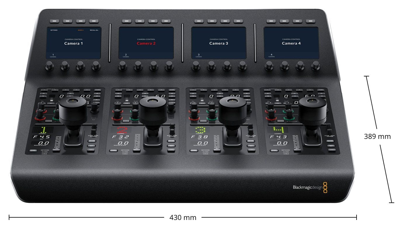 ATEM Camera Control Panel – Rozměry