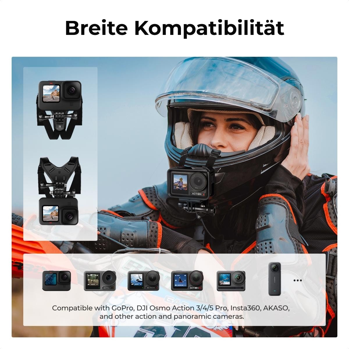 K&F Concept Helmet Chin Bracket