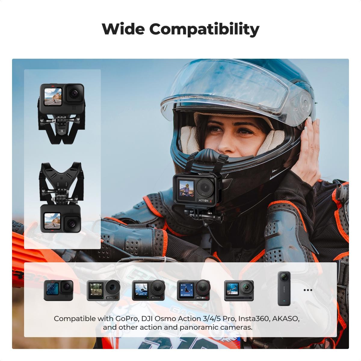 K&F Concept Helmet Chin Bracket