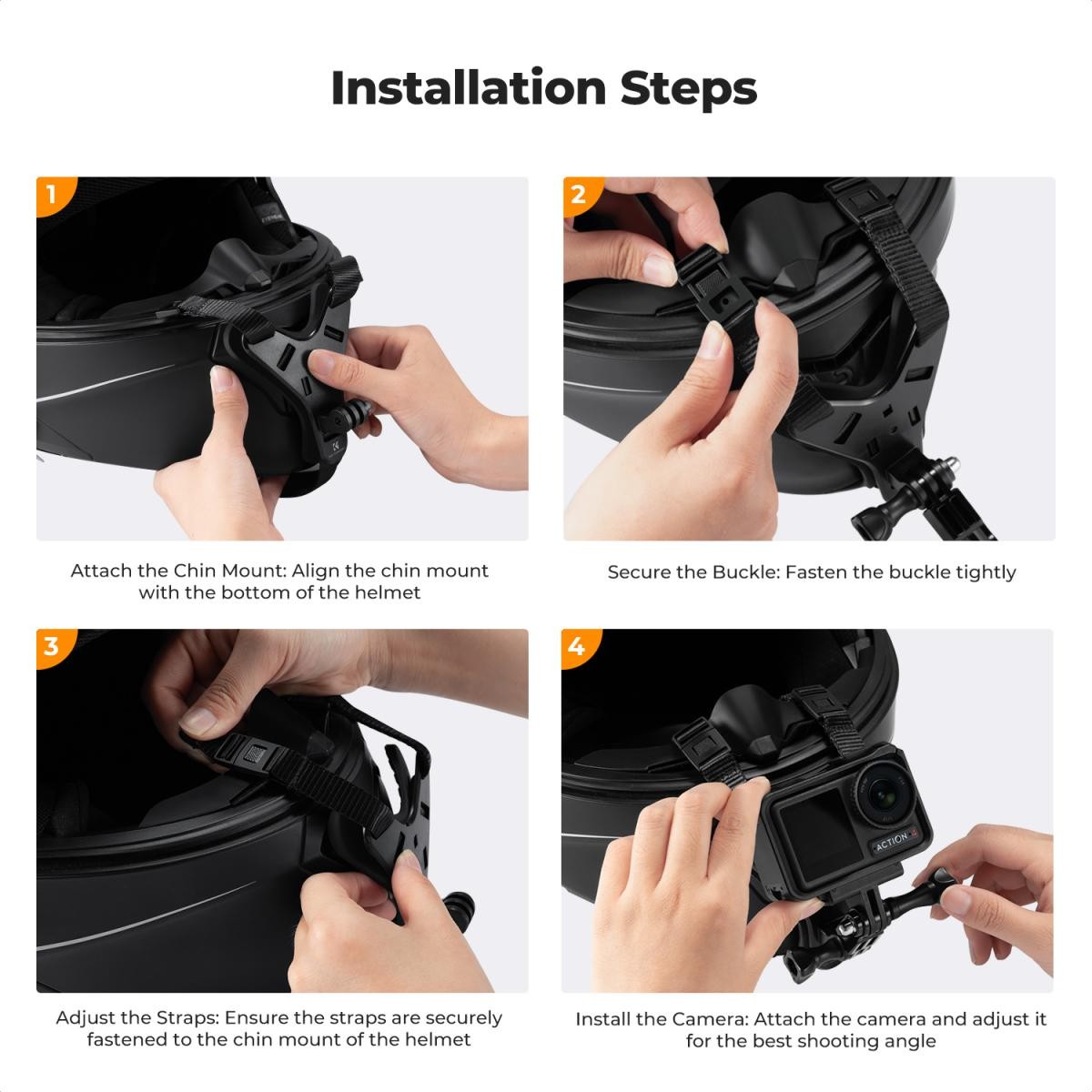 K&F Concept Helmet Chin Bracket