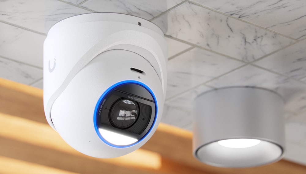 Ubiquiti UniFi Protect G6 Pro Turret, bílá – AI jádro Multi-TOPS