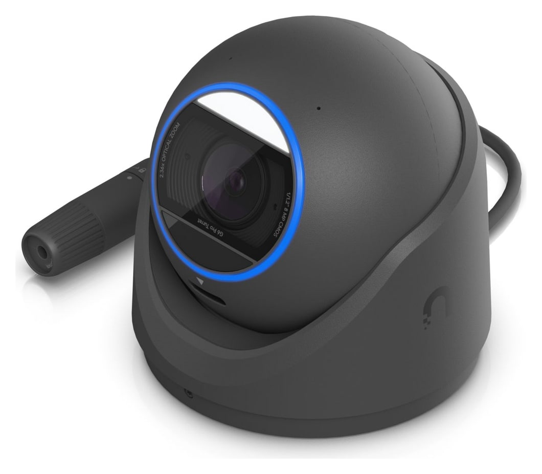 Ubiquiti UniFi Protect G6 Pro Turret, černá – Odolná venku za každého počasí