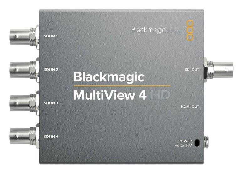 Blackmagic MultiView 4 HD – Malá krabička pro režii i lokaci