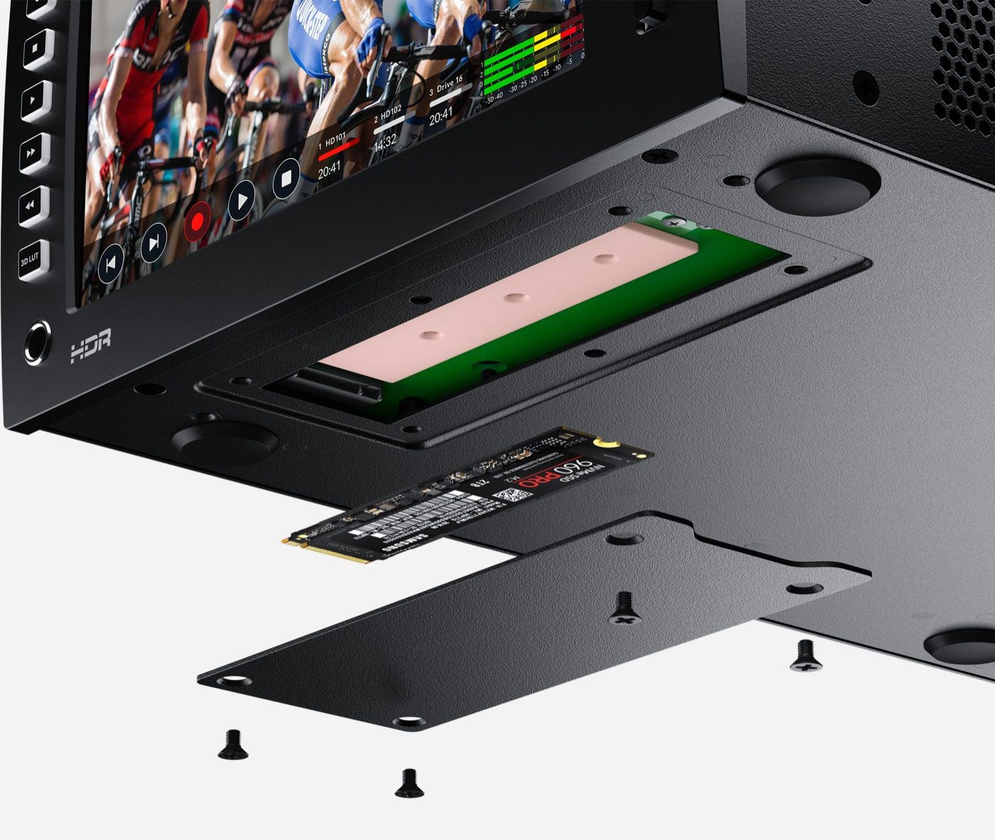 HyperDeck Extreme 8K HDR – Volitelná vyrovnávací paměť