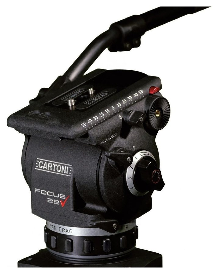 Cartoni Focus 22 – Posuvná destička a brzdy