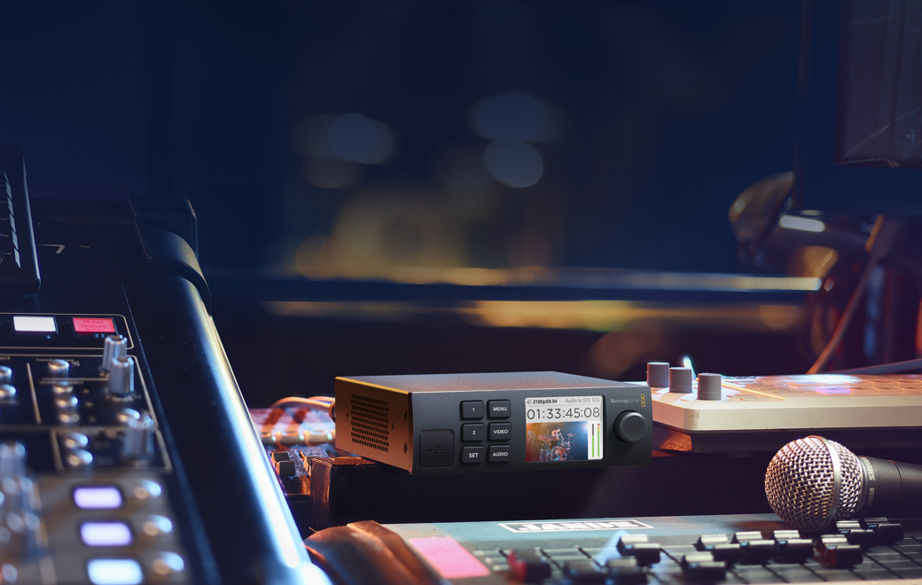 Teranex Mini studio workflow