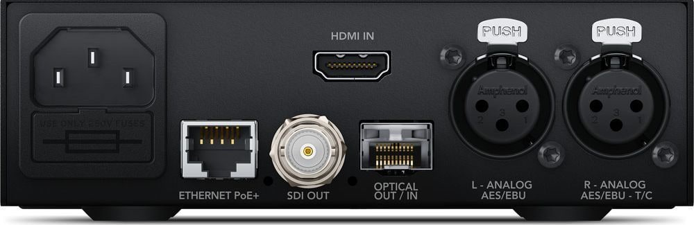 Teranex Mini HDMI to Optical 12G – Měděný a optický výstup současně