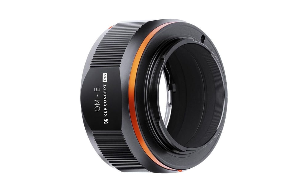 Objektivy Olympus OM na těle Sony E