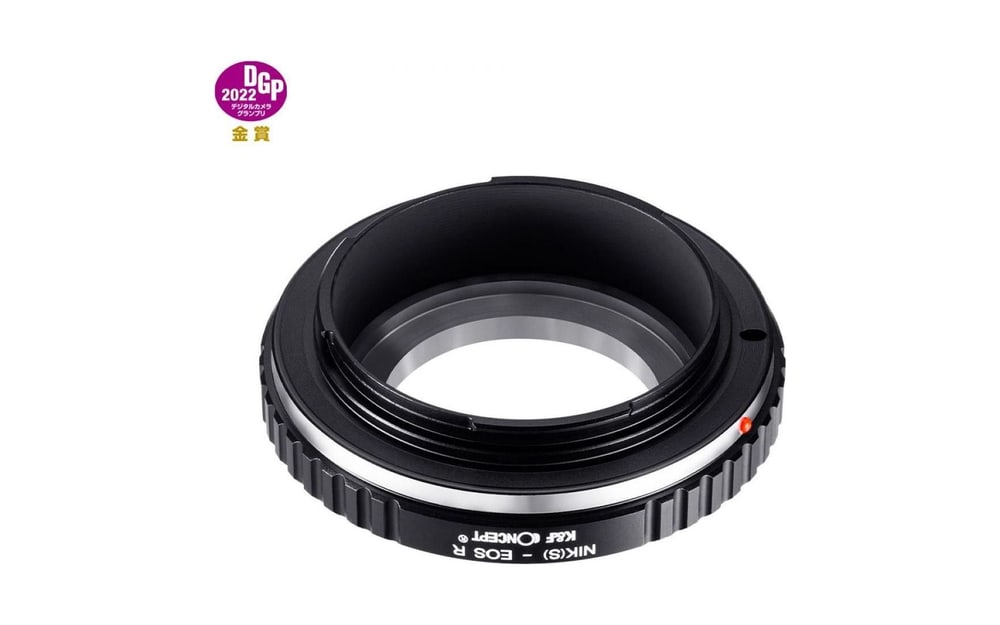 Objektivy Nikon S na těle Canon RF