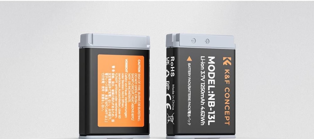 Dvě baterie po 1250 mAh