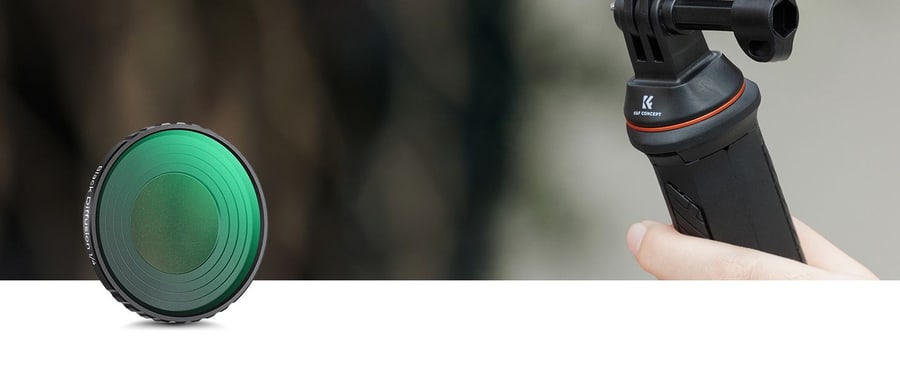 K&F Concept filtr Black Mist 1/4 pro DJI Osmo Action 4 / 5 Pro