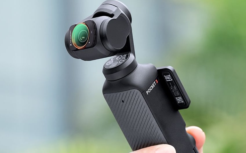 K&F Concept sada 3 magnetických filtrů CPL + ND4 + ND8 pro DJI Osmo Pocket 3