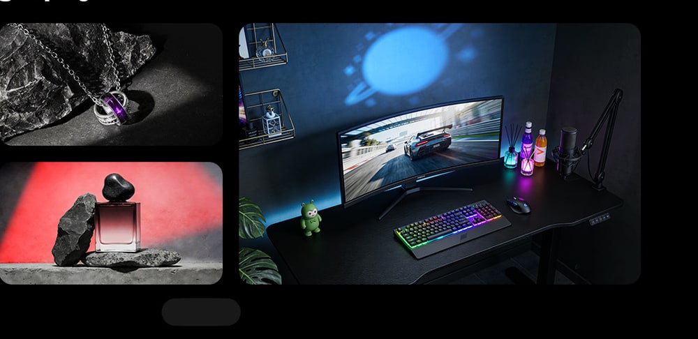 Kinematografický vzhled zátiší