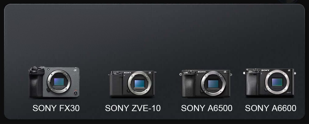 Sirui Nightwalker sada cine objektivů 16/75 mm T1,2 S35 (Sony E, černá) – Fotoaparáty s bajonetem Sony E