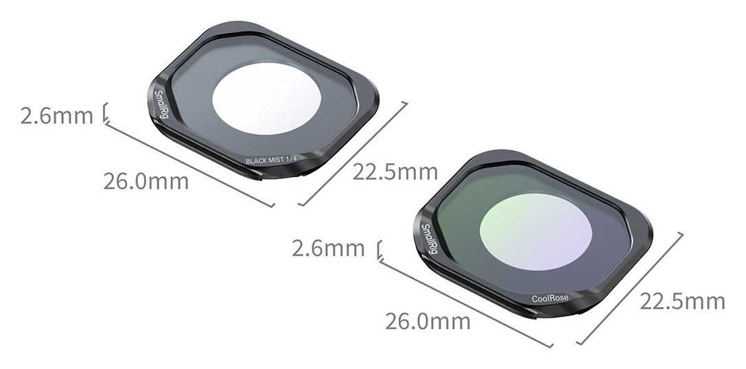 Portrétní filtry pro Insta360 Luna Pro