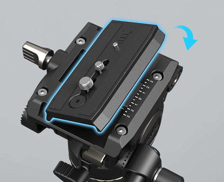 Režim pro rychloupínací destičku Manfrotto