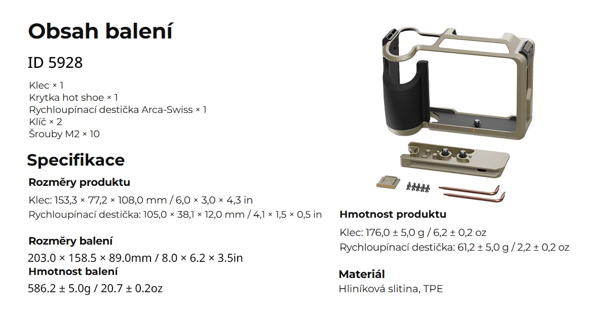 SmallRig 5928 Modular Metal Cage for Hasselblad X2D II 100C / X2D 100C Tundra Green