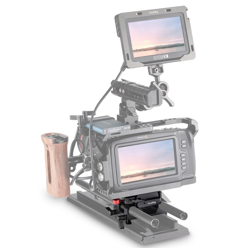 Baseplate for BMPCC 4K (Manfrotto 501PL Compatible)