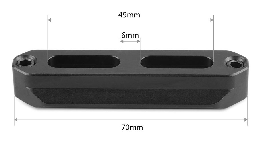 Rychloupínací bezpečnostní lišta 7 cm