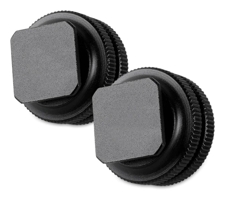 Adaptér Cold Shoe se závitem 3/8″ na 1/4″ (balení 2 ks)