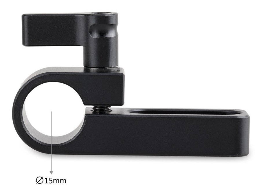 Jednoduchá 15mm kolejnicová svorka