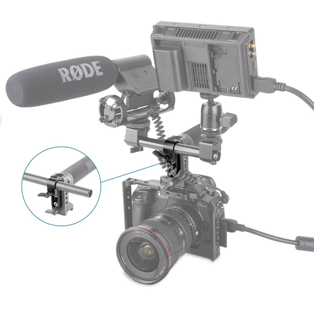 Jednoduchá 15mm kolejnicová svorka