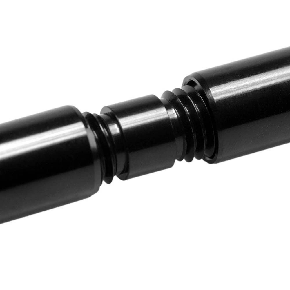 15mm with M12 Thread Black Aluminum Alloy Rods Combination