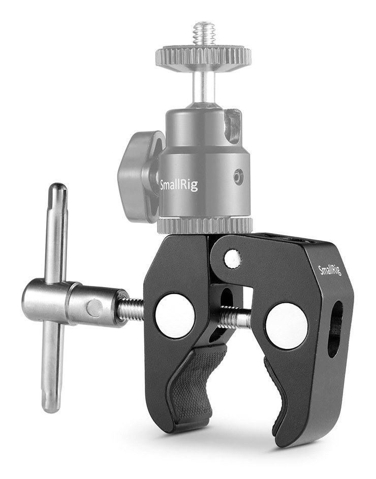 Super Clamp w/ 1/4″ and 3/8″ thread
