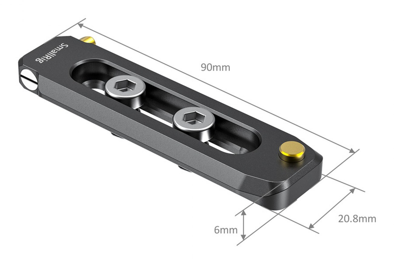 Low-profile NATO Rail 90mm