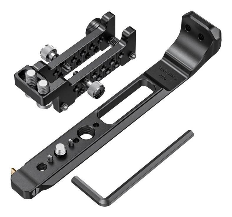 Mounting Plate and HDMI Cable Clamp for Atomos Shogun 7