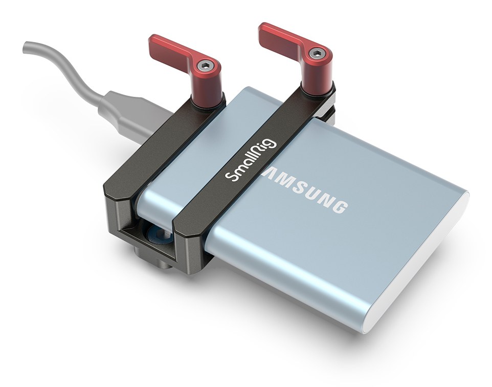 Mount for Samsung T5 SSD (Dark Olive)