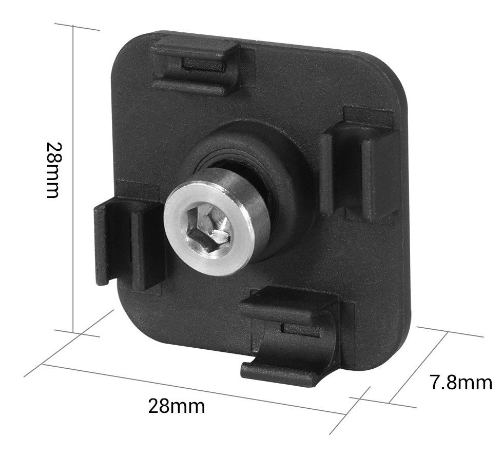 Mini kabelová svorka pro kabely (4 ks)