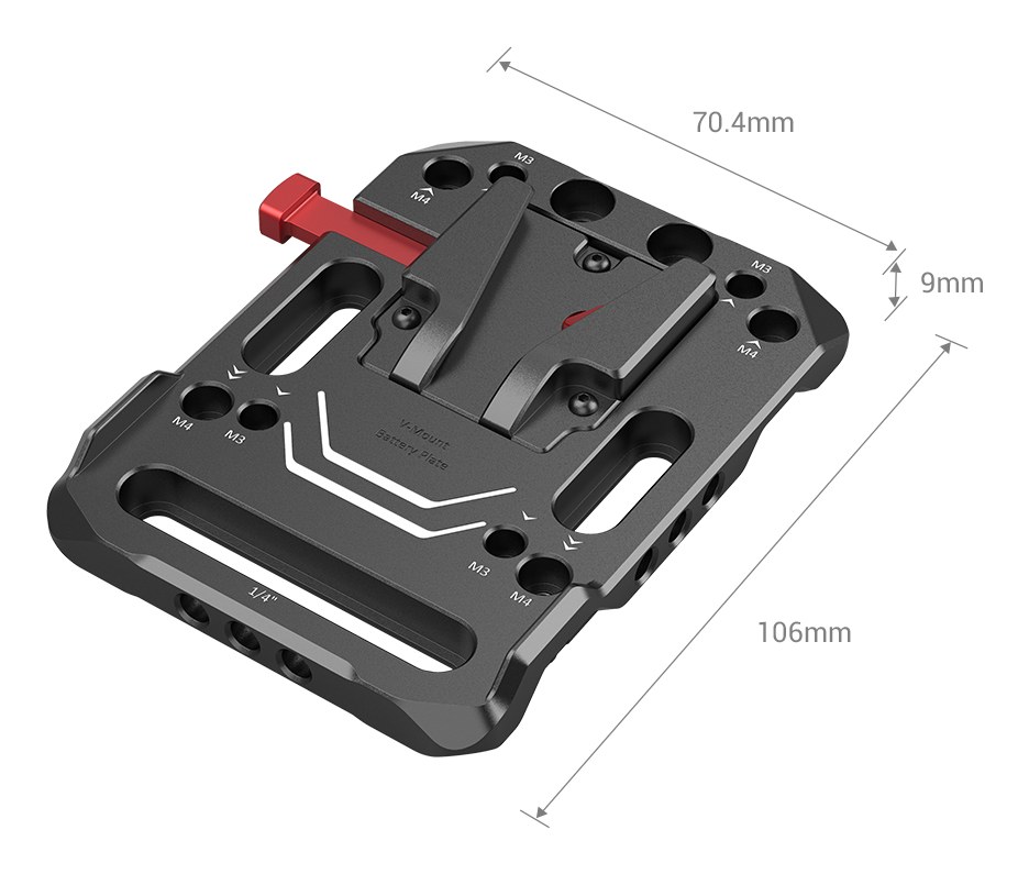 Battery Plate V Mount