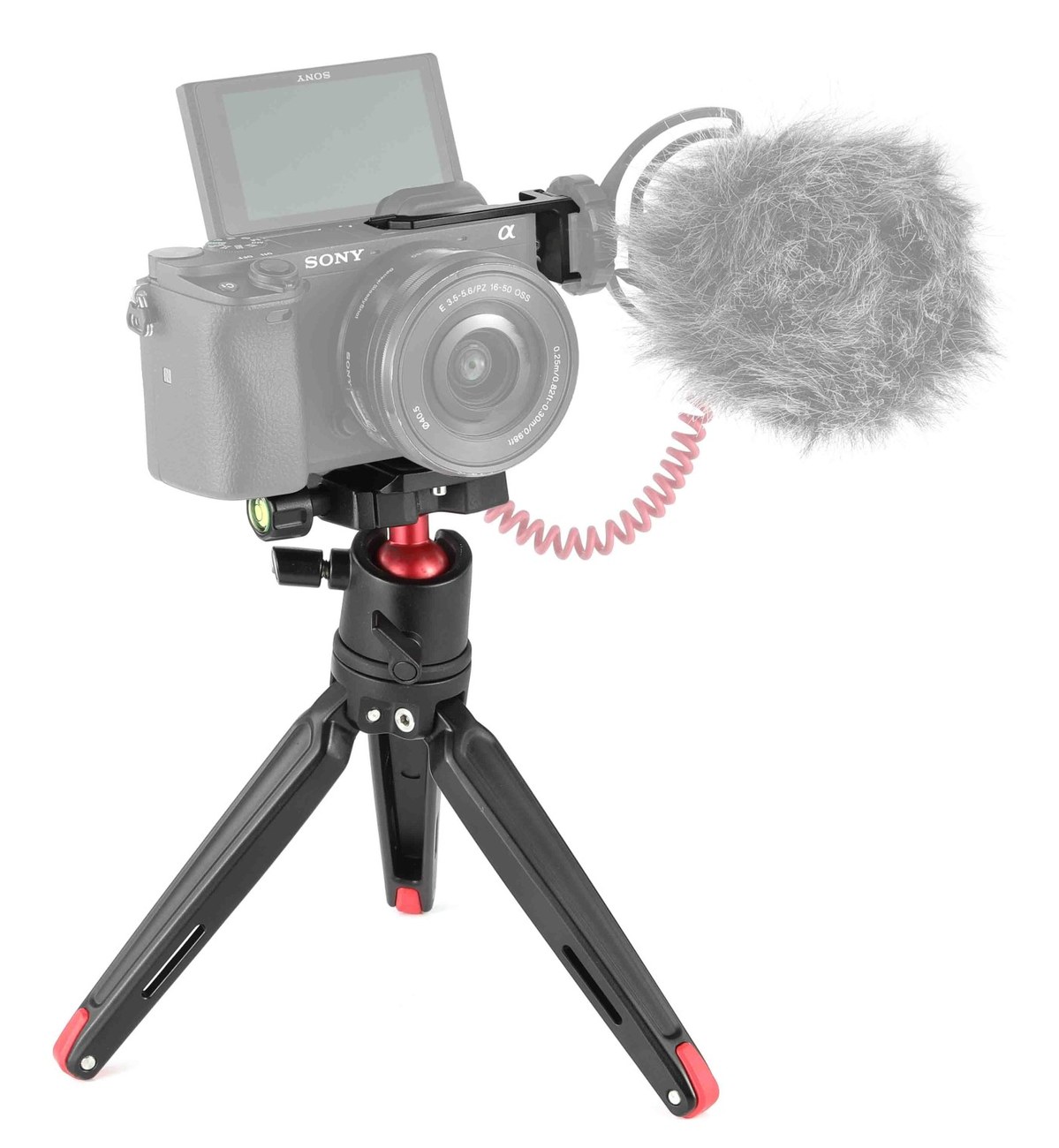 Mini Tripod & Shoe Adapter Kit for Sony a6000/a6100/a6300/a6400/a6500