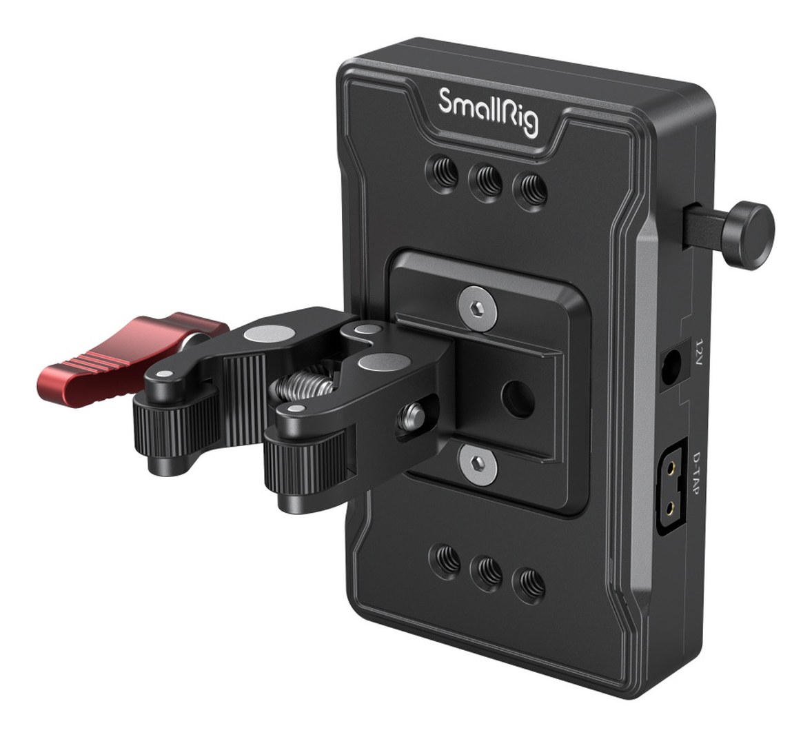 V Mount Battery Adapter Plate (Basic Version) with Crab-Shaped Clamp