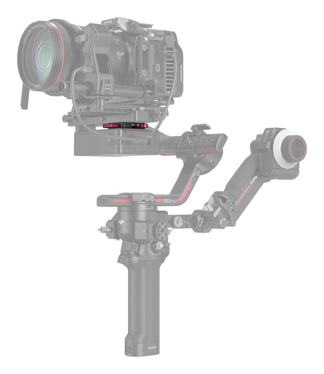 Power Supply Mount Plate for DJI RS Stabilizers