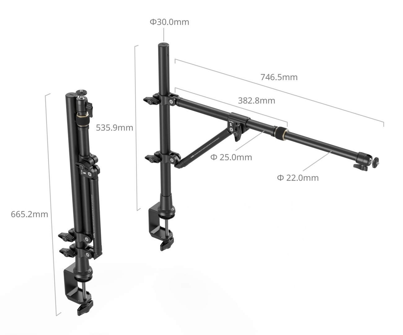 Desktop Overhead Photography / Live Streaming Bracket