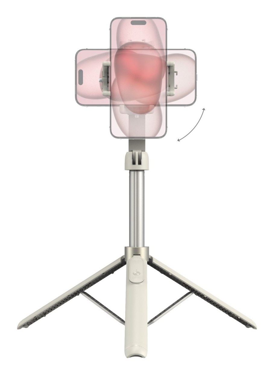 Portable Selfie Stick Tripod ST-25 White