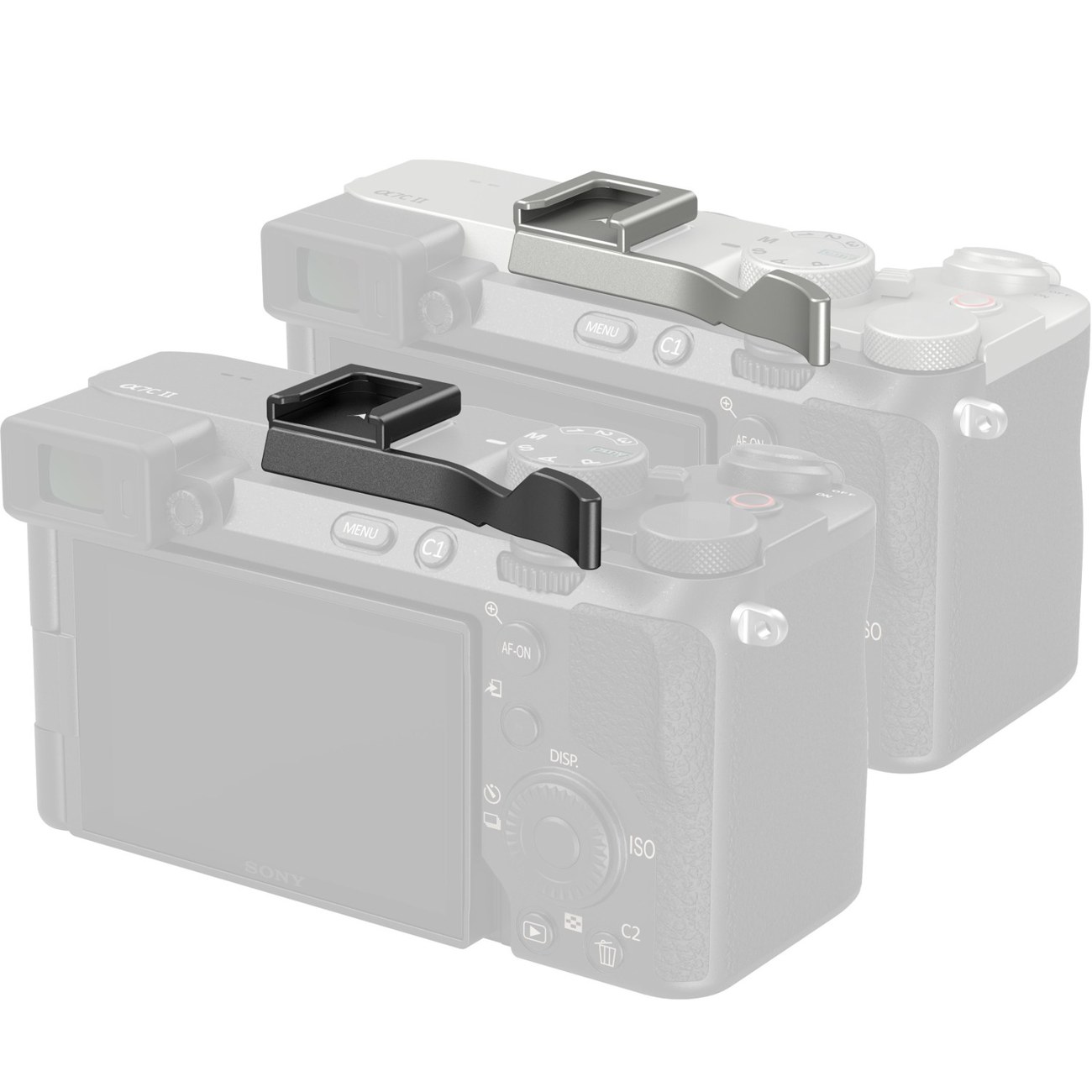Thumb Grip for Sony Alpha 7C II / Alpha 7CR / Alpha 7C (Silver)