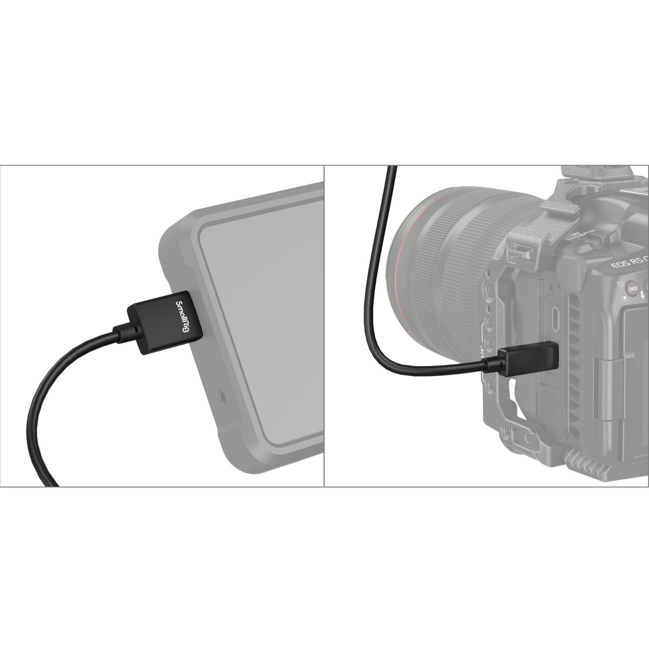 Ultra-Slim 4K HDMI Data Cable (D to A) (100cm)