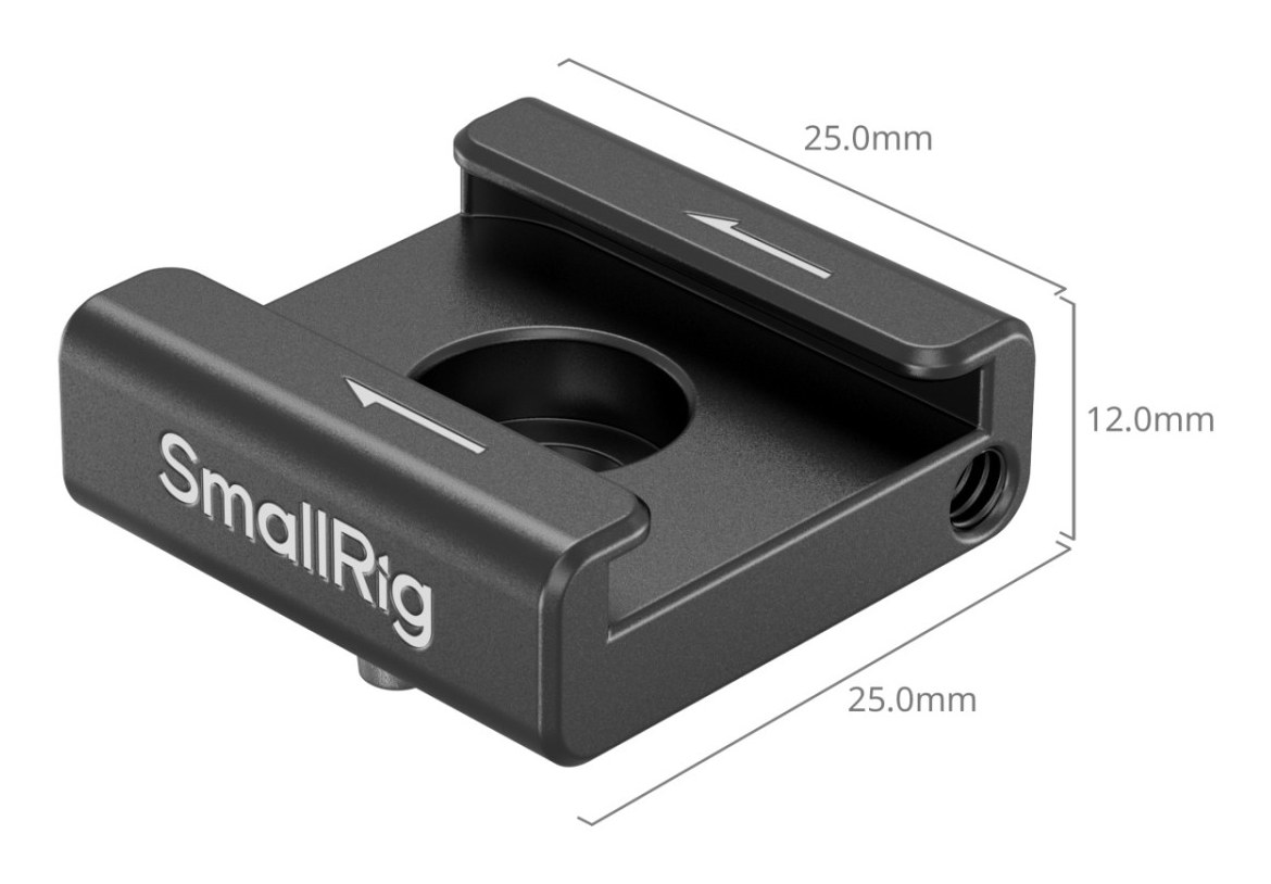 Anti-Twist Cold Shoe Mount Support (2pcs)