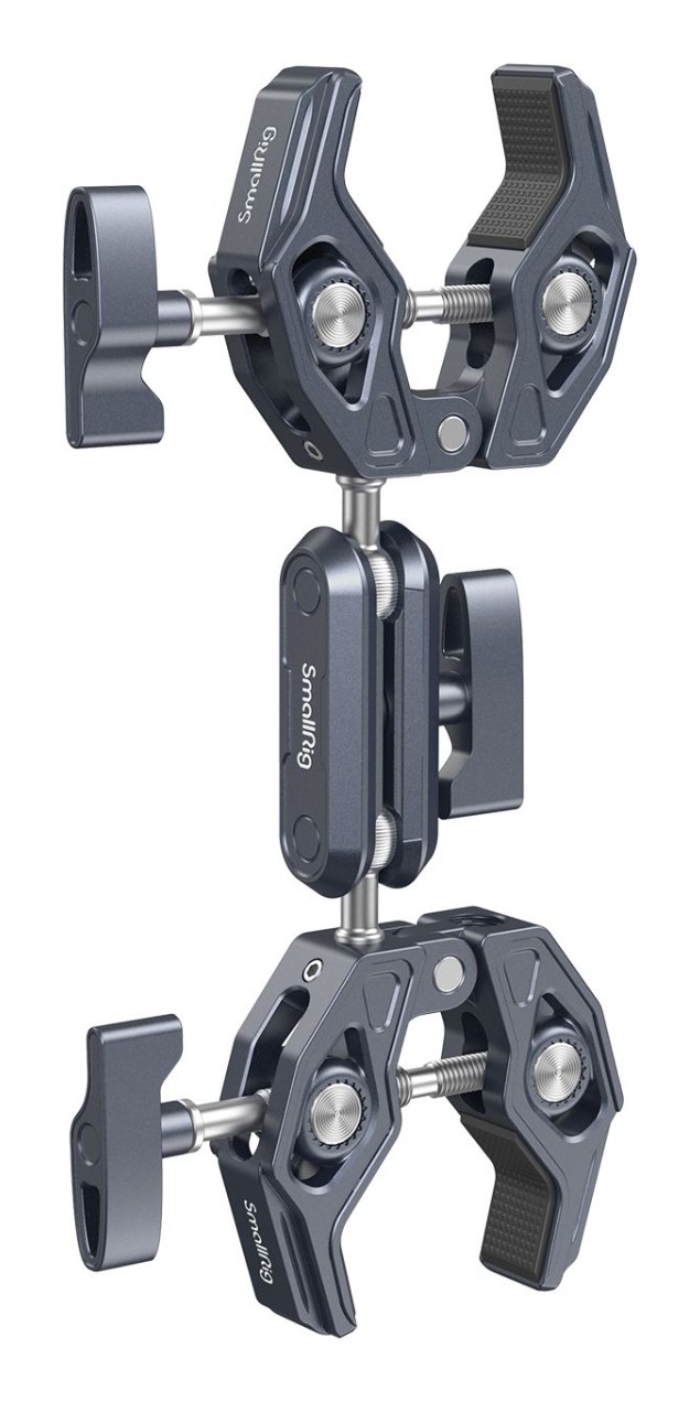 Super Clamp with Double Crab-Shaped Clamps
