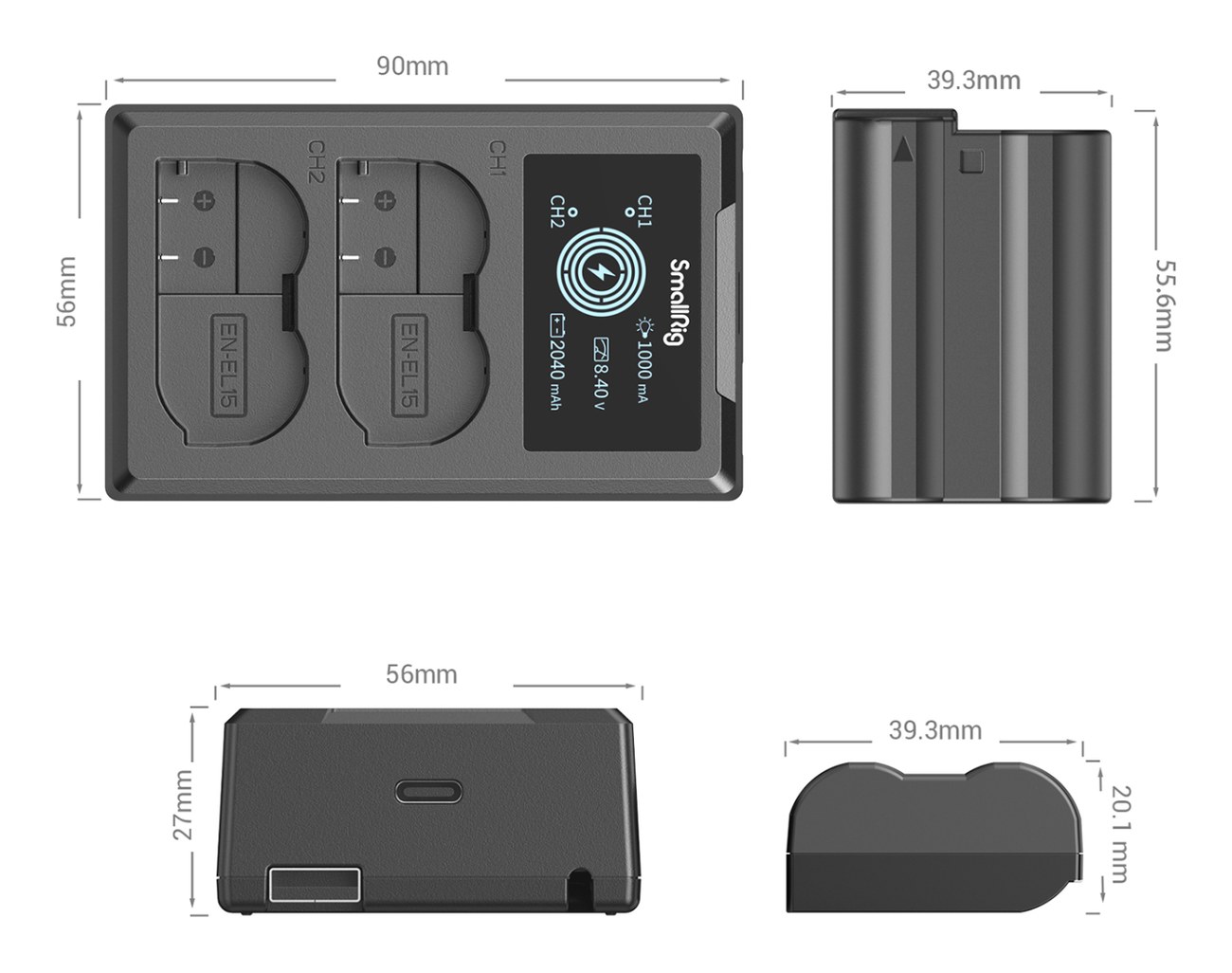 EN-EL15 Camera Battery and Charger Kit